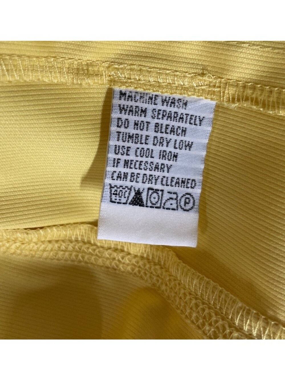 Tommy Bahama Yellow Short Sleeve 1/4 Zip Windbreaker Pullover Mens Size Large - Picture 7 of 7